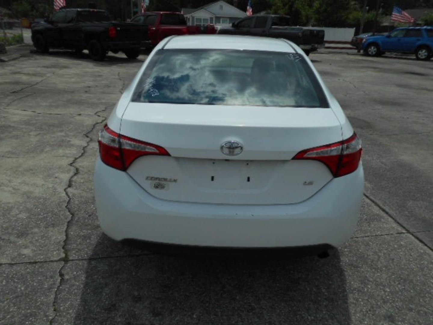 2016 WHITE TOYOTA COROLLA S; LE; L (5YFBURHE9GP) , located at 1200 Cassat Avenue, Jacksonville, FL, 32205, (904) 695-1885, 30.302404, -81.731033 - Photo#3